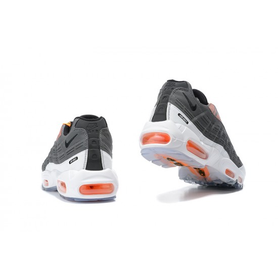 Men Sports Shoes Nike Air Max 95 TT Grey White Orange DD1871-001