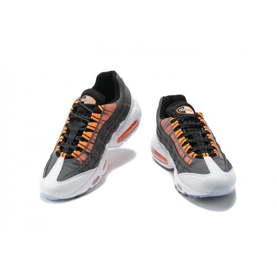 Men Sports Shoes Nike Air Max 95 TT Grey White Orange DD1871-001