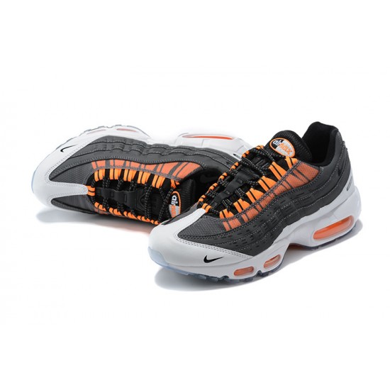 Men Sports Shoes Nike Air Max 95 TT Grey White Orange DD1871-001