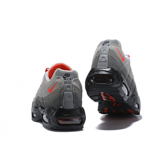 Men Sports Shoes Nike Air Max 95 OG Grey Red AT2865-100