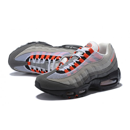 Men Sports Shoes Nike Air Max 95 OG Grey Red AT2865-100