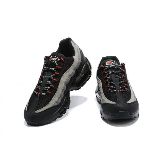 Men Sports Shoes Nike Air Max 95 TT Black Grey Red CW7477-001