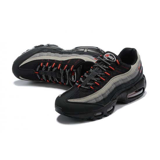 Men Sports Shoes Nike Air Max 95 TT Black Grey Red CW7477-001