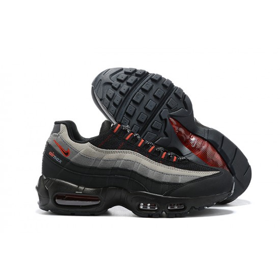 Men Sports Shoes Nike Air Max 95 TT Black Grey Red CW7477-001