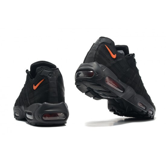 Men Sports Shoes Nike Air Max 95 TT Black Orange DV5672-001