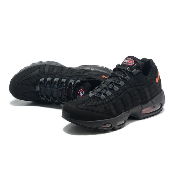 Men Sports Shoes Nike Air Max 95 TT Black Orange DV5672-001