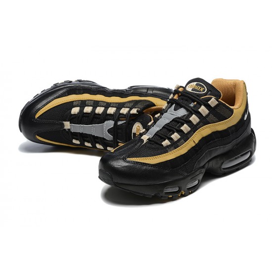 Men Sports Shoes Nike Air Max 95 TT Black Yellow DM0012-600