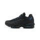 Men Sports Shoes Nike Air Max 95 TT Black and Blue