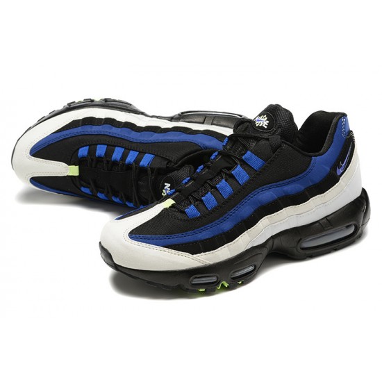 Men Sports Shoes Nike Air Max 95 TT Blue White Black DQ0268-001