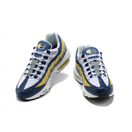 Men Sports Shoes Nike Air Max 95 TT Blue Yellow CZ0191-400