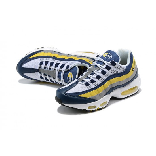 Men Sports Shoes Nike Air Max 95 TT Blue Yellow CZ0191-400