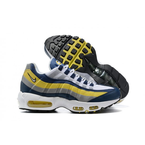 Men Sports Shoes Nike Air Max 95 TT Blue Yellow CZ0191-400