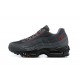 Men Sports Shoes Nike Air Max 95 TT Grey Red and Black