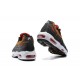 Men Sports Shoes Nike Air Max 95 TT Grey Red and Brown 