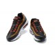 Men Sports Shoes Nike Air Max 95 TT Grey Red and Brown 