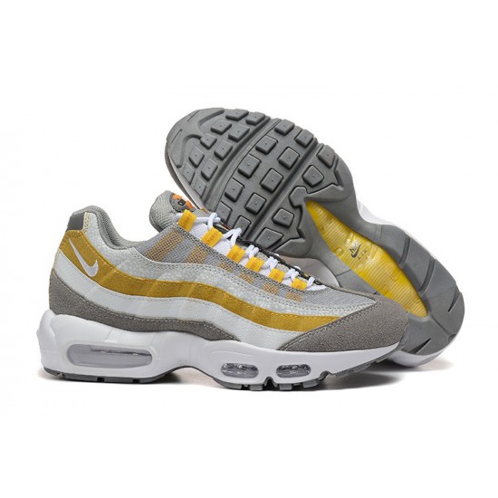 Men Sports Shoes Nike Air Max 95 TT Grey Yellow White DM0011-010