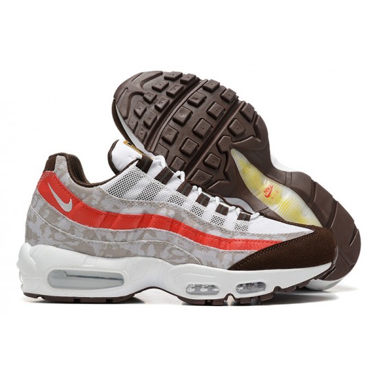 Men Sports Shoes Nike Air Max 95 TT Social FC Grey Red DQ9016-001