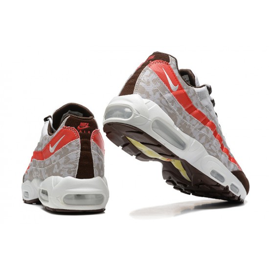 Men Sports Shoes Nike Air Max 95 TT Social FC Grey Red DQ9016-001