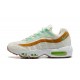 Men Sports Shoes Nike Air Max 95 TT White  Green Brown CZ0154-100 