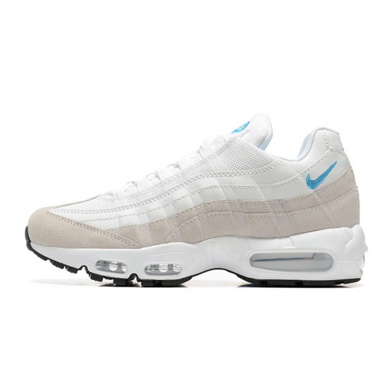 Men Sports Shoes Nike Air Max 95 TT White Blue DJ9981-100