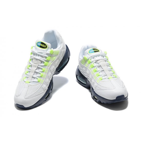 Men Sports Shoes Nike Air Max 95 TT White Blue DX1819-100