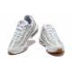 Men Sports Shoes Nike Air Max 95 TT White Grey and Orange DM0011-100 