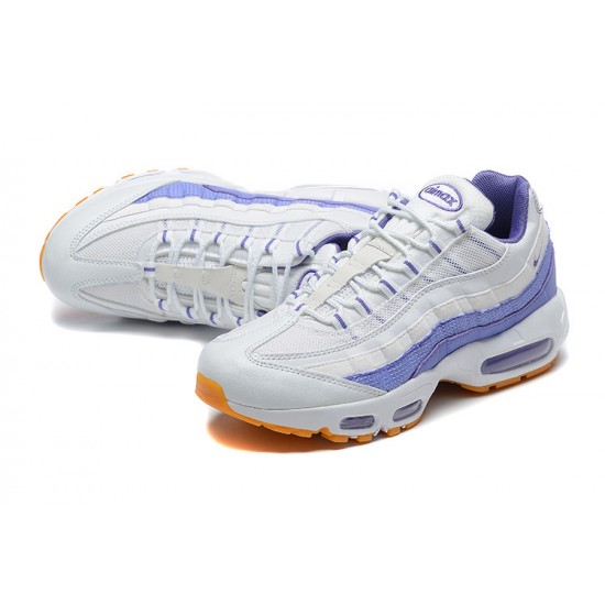 Men Sports Shoes Nike Air Max 95 TT White Purple DM0011-101