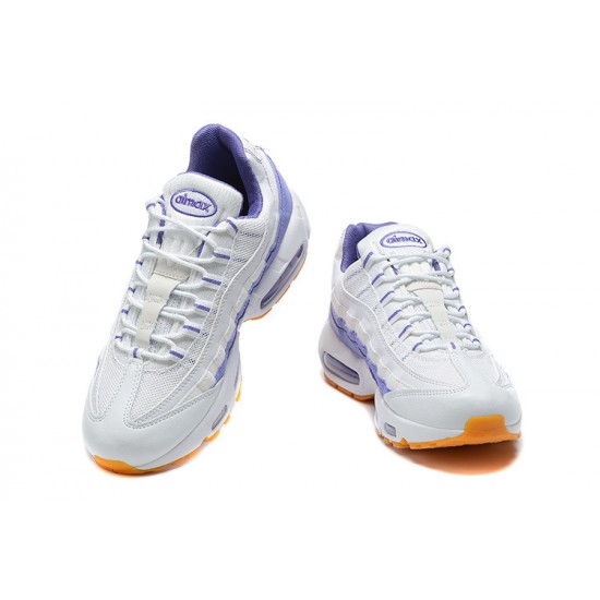 Men Sports Shoes Nike Air Max 95 TT White Purple DM0011-101