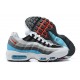 Men Sports Shoes Nike Air Max 95 TT White Red Black CV6971-100