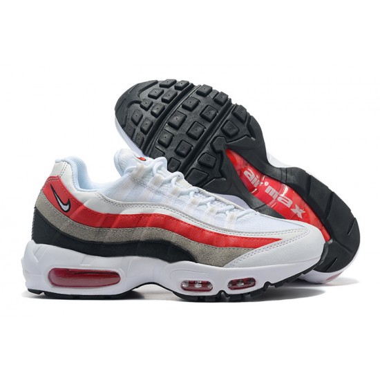 Men Sports Shoes Nike Air Max 95 TT White Red DQ3430-001