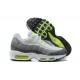 Men Sports Shoes Nike Air Max 95 TT White and Grey