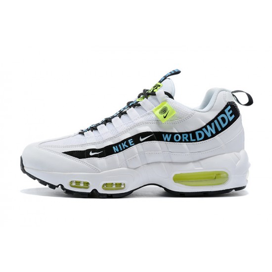 Men Sports Shoes Nike Air Max 95 TT Worldwide Pack White Black CT0248-100