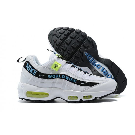 Men Sports Shoes Nike Air Max 95 TT Worldwide Pack White Black CT0248-100