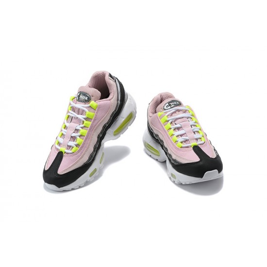 Women Sports Shoes Nike Air Max 95 TT Pink Black White