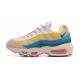 Women Sports Shoes Nike Air Max 95 TT Yellow Pink White DQ9323-200