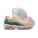 Women Sports Shoes Nike Air Max 95 TT Yellow Pink White DQ9323-200