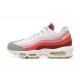 Men Sports Shoes Nike Air Max Plus White Red