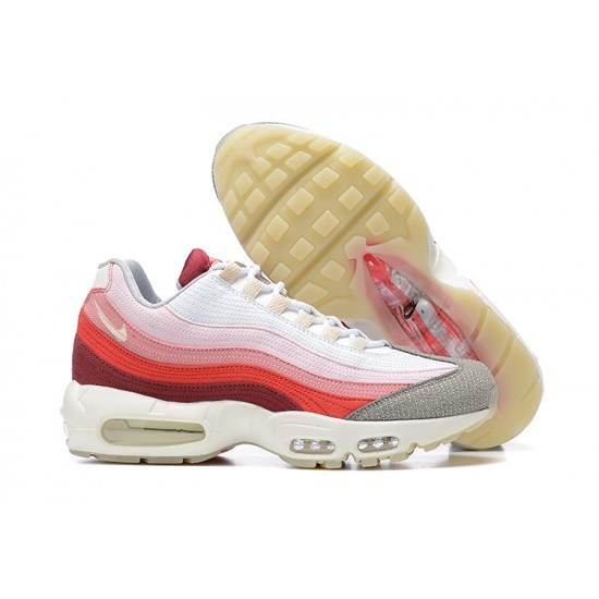 Men Sports Shoes Nike Air Max Plus White Red