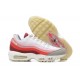 Men Sports Shoes Nike Air Max Plus White Red