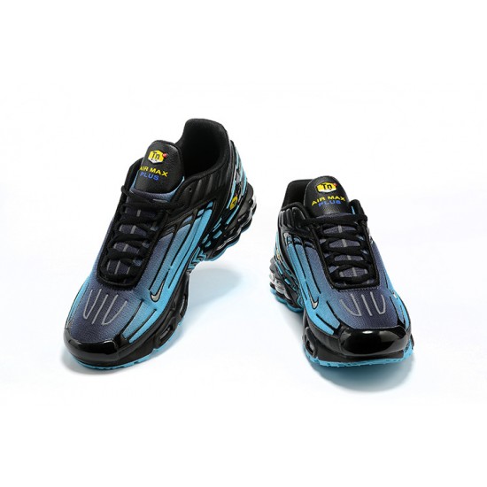 Men Sports Shoes Nike Air Max Plus 3 Black Blue CK6715-103