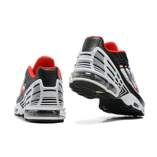 Men Sports Shoes Nike Air Max Plus 3 Black and Red