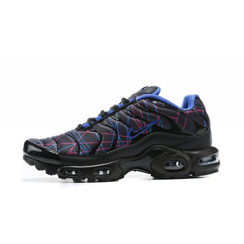 Men Sports Shoes Nike Air Max Plus Tn Black Blue AQ9979-400