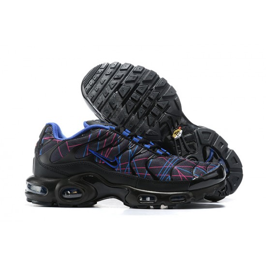 Men Sports Shoes Nike Air Max Plus Tn Black Blue AQ9979-400