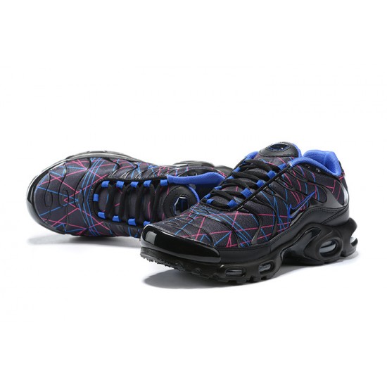 Men Sports Shoes Nike Air Max Plus Tn Black Blue AQ9979-400