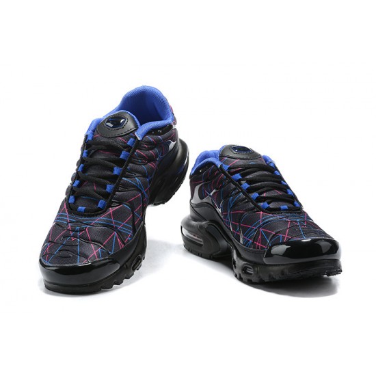 Men Sports Shoes Nike Air Max Plus Tn Black Blue AQ9979-400