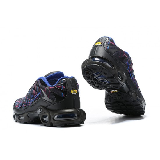 Men Sports Shoes Nike Air Max Plus Tn Black Blue AQ9979-400