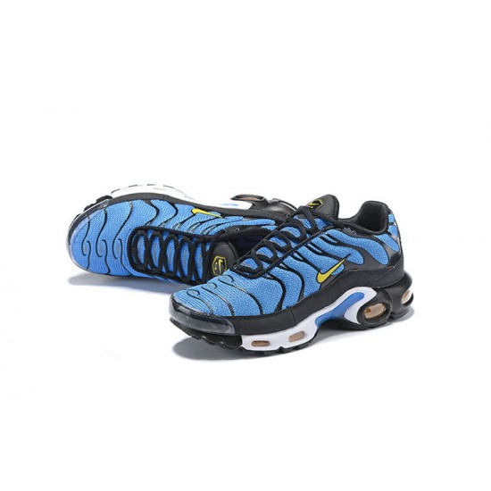 Men Sports Shoes Nike Air Max Plus Tn Black Blue BQ4629-003