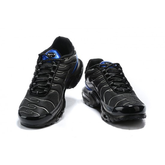 Men Sports Shoes Nike Air Max Plus Tn Black Blue CW2646-001