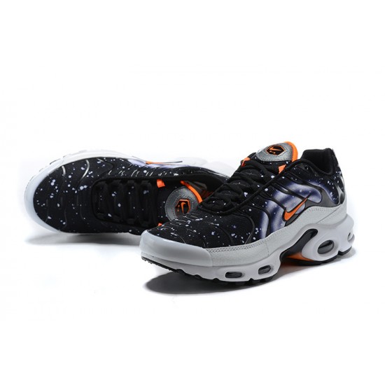 Men Sports Shoes Nike Air Max Plus Tn Black Grey Supernova CW6019-001