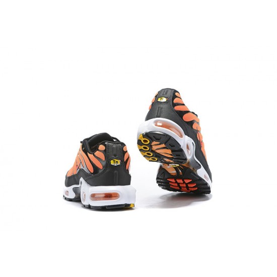 Men Sports Shoes Nike Air Max Plus Tn Black Orange BQ4629-001